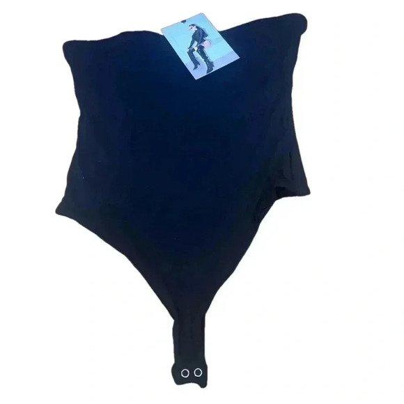 Naked Wardrobe Got Tube Be You Bodysuit NWT Size Large Black - Picture 4 of 6